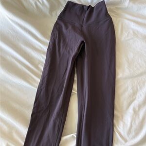 High-Waisted Brown Leggings